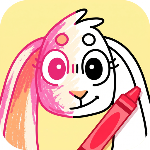 Bizzy Rabbit Colouring icon